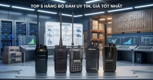 Top 5 hãng bộ đàm uy tín tại Minh An