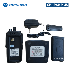 Bộ đàm cầm tay Motorola CP-960 PLUS sở hữu khả năng xuyên thấu vật cản mạnh mẽ. Thiết kế hiện đại, chống va đập và lọc nhiễu đỉnh cao, đây là giải pháp liên lạc tối ưu cho mọi môi trường chuyên nghiệp.