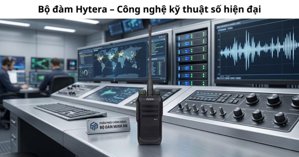 Bộ đàm Hytera chính hãng tại Minh An