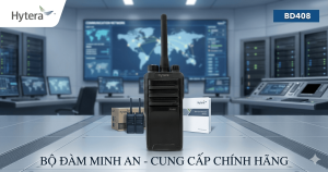 Bộ đàm cầm tay Hytera BD408 đây là dòng bộ đàm DMR thế hệ mới, nổi bật với sự linh hoạt giữa hai chế độ Analog và Digital, giúp doanh nghiệp tối ưu hóa chi phí vận hành mà vẫn đảm bảo hệ thống thông tin thông suốt