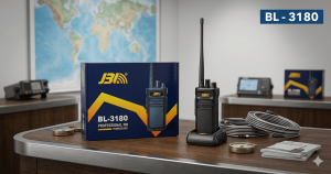 Máy Bộ Đàm Cầm Tay JBL BL-3180 – Công Suất Cực Đại, Kết Nối Xuyên Thấu, Trợ Thủ Đắc Lực Cho Mọi Công Trình