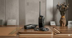 Bộ đàm cầm tay JBL BL-IP68 là dòng bộ đàm chuyên dụng với tiêu chuẩn chống nước IP68 tuyệt đối, cho phép hoạt động bền bỉ ngay cả trong môi trường mưa bão hay ngâm nước, đây là sự lựa chọn hàng đầu cho các resort, cảng biển và công trình xây dựng khắc nghiệt.