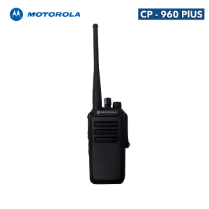 Bộ đàm cầm tay Motorola CP-960 PLUS sở hữu khả năng xuyên thấu vật cản mạnh mẽ. Thiết kế hiện đại, chống va đập và lọc nhiễu đỉnh cao, đây là giải pháp liên lạc tối ưu cho mọi môi trường chuyên nghiệp.